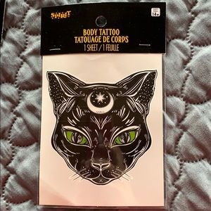 Temporary Body Tattoos Cat & Snake